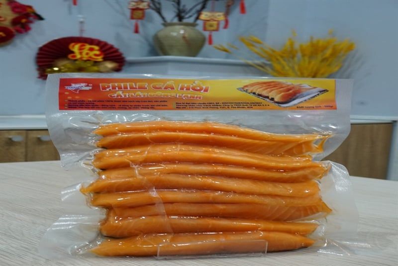  Cá Hồi Phi Lê Cắt Lát 