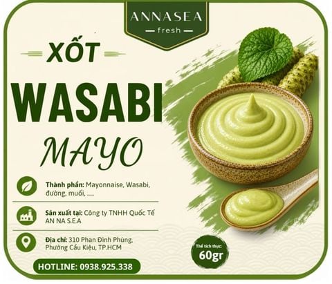  Nước xốt poke WASABI MAYO 
