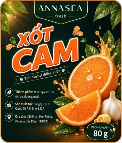  Nước Xốt Cam tươi 
