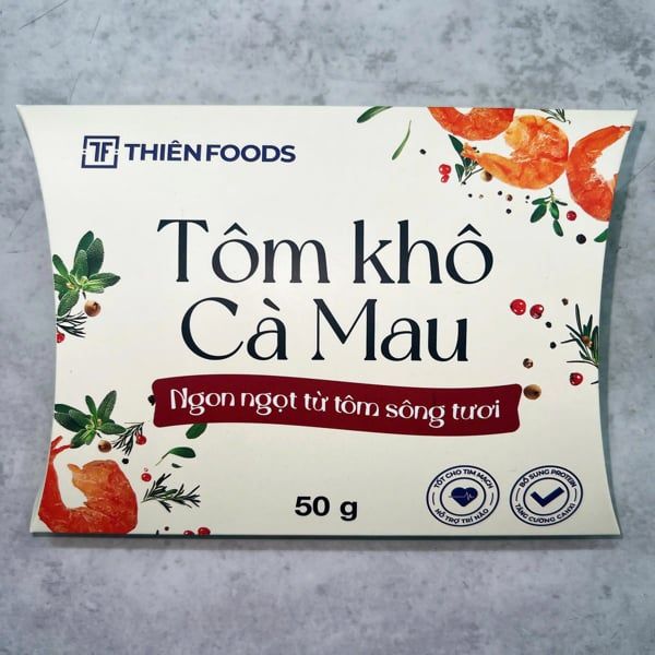  Tôm Khô Cà Mau - Hộp 50gr 