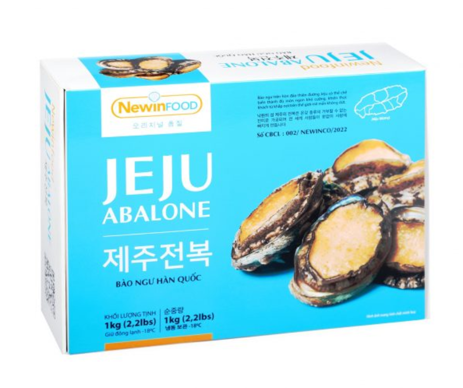  Bào Ngư Hàn Quốc Jeju- Hộp 1kg 