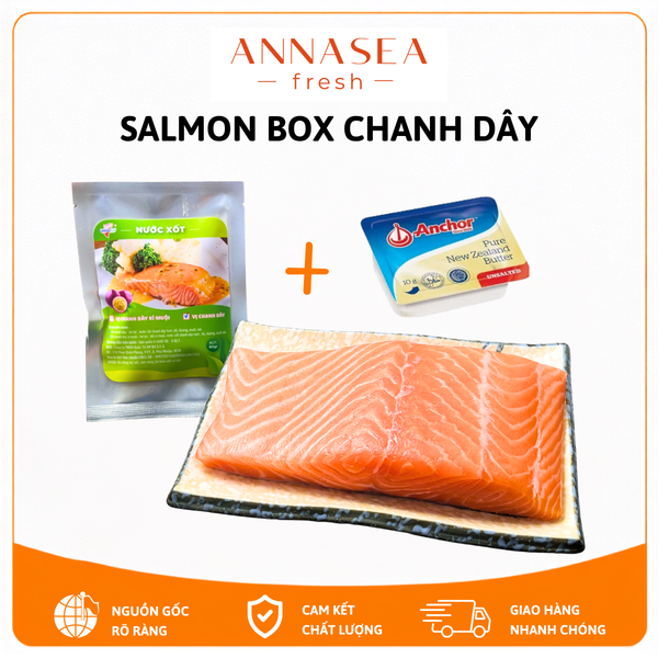  Salmon Box – Cá Hồi Chanh dây 