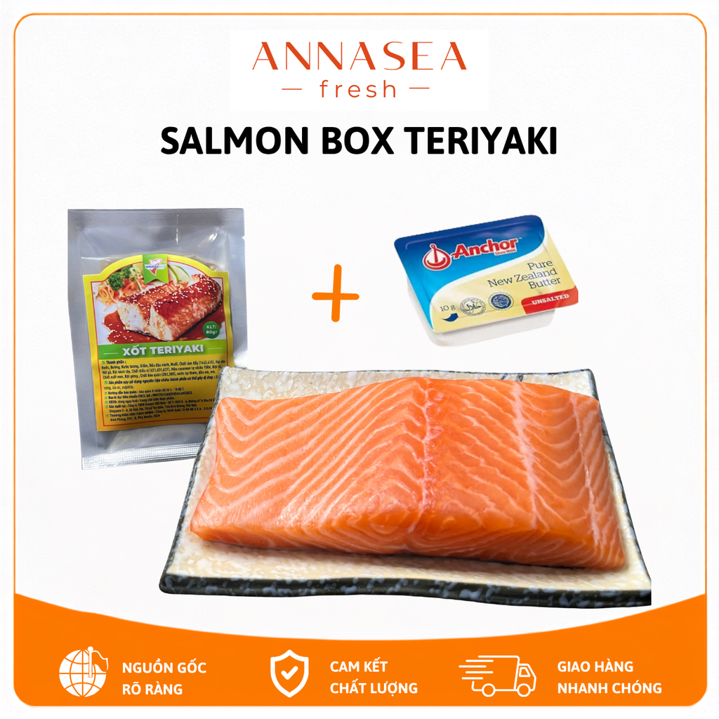  Salmon Box – Cá Hồi Xốt Terriyaki 