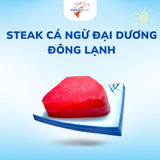  Steak Cá Ngừ Đại Dương Đông Lạnh 