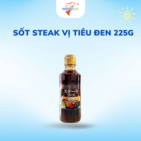 Sốt steak vị tiêu đen 225g 