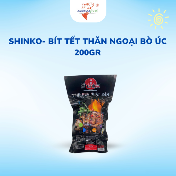  Shinko- Bít Tết thăn ngoại bò Úc -200gr 