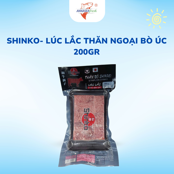  Shinko- Lúc Lắc thăn ngoại bò Úc -200gr 