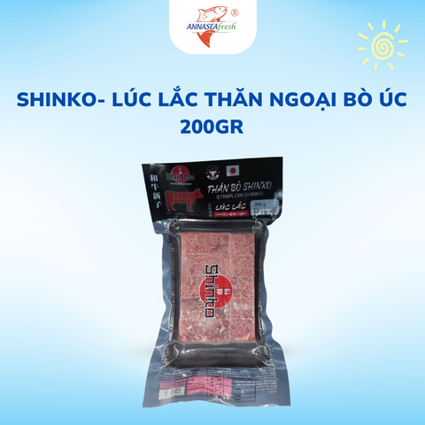  Shinko- Lúc Lắc thăn ngoại bò Úc -200gr 