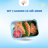  Set 2 - Sashimi Cá Hồi 200gr 