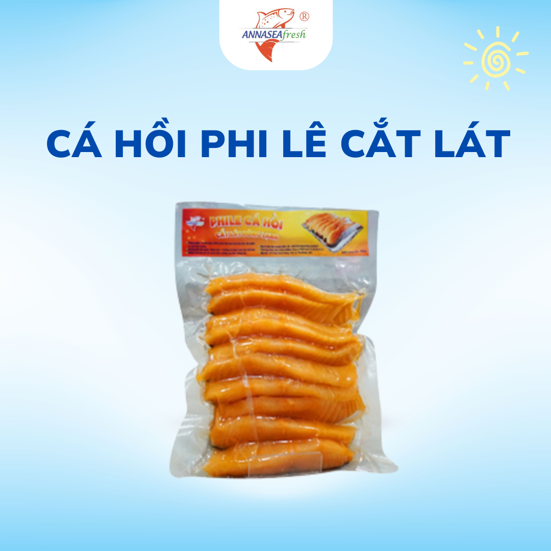  Cá Hồi Phi Lê Cắt Lát 