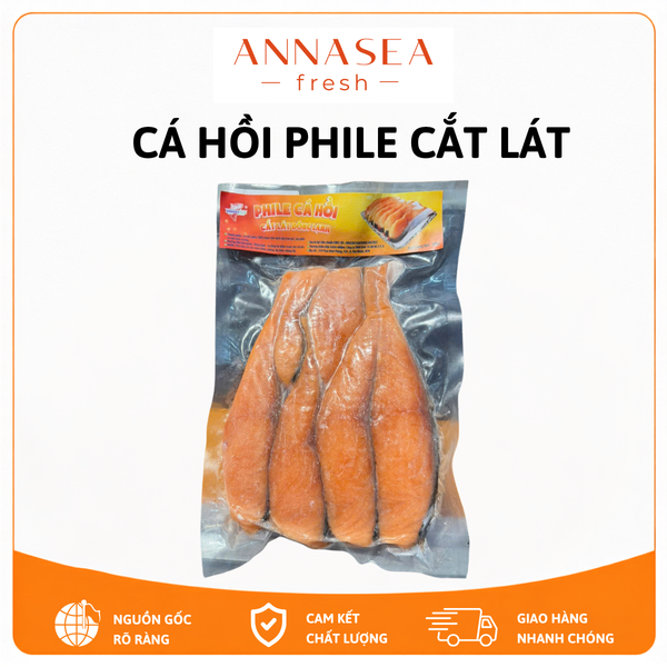  Cá Hồi Phi Lê Cắt Lát 