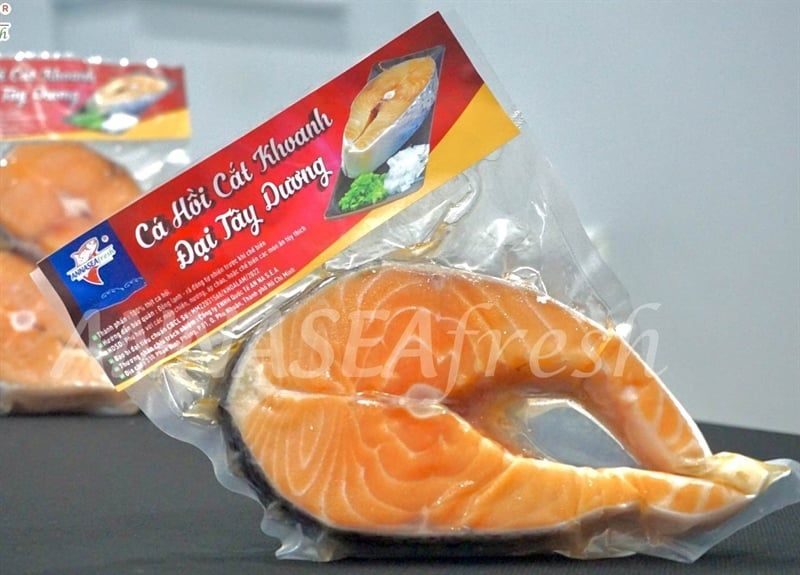  Cá Hồi Cắt Khoanh Đông Lạnh 