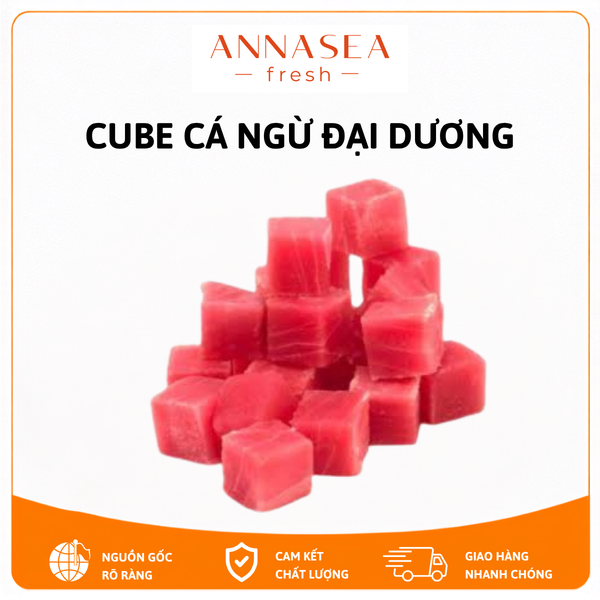  Cube Cá Ngừ Đông Lạnh 