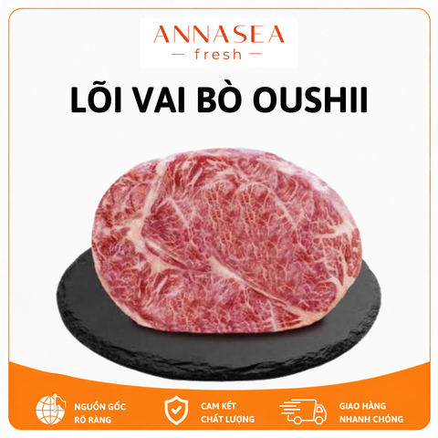  Bít Tết lõi vai bò Mỹ- Oushii-200gr/miếng 