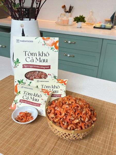  Tôm Khô Cà Mau - Hộp 50gr 