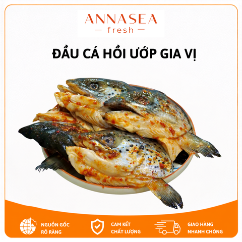  Đầu Cá Hồi Ướp Gia Vị đông lạnh 