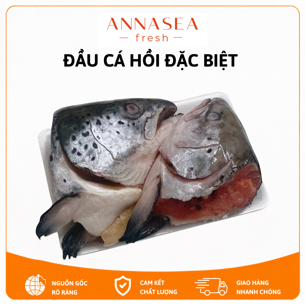  Đầu Cá Hồi Đông Lạnh Đặc Biệt 