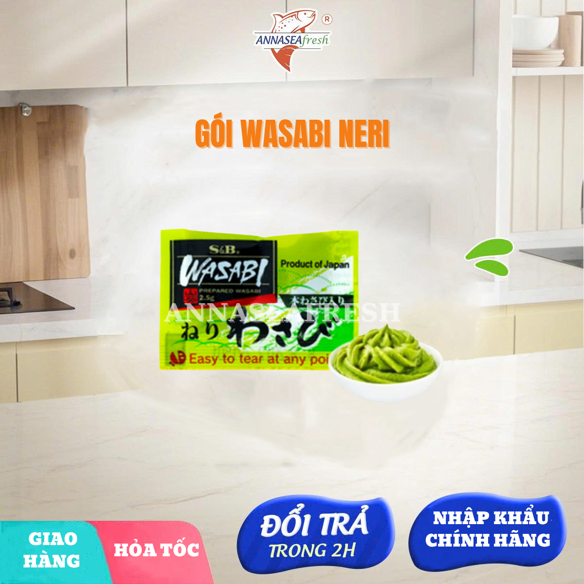  Wasabi S&B – 2.5gr 