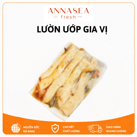  Lườn Cá Hồi Ướp Gia Vị 