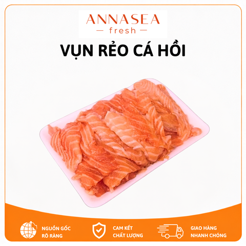  VỤN RẺO CÁ HỒI - 500gr 