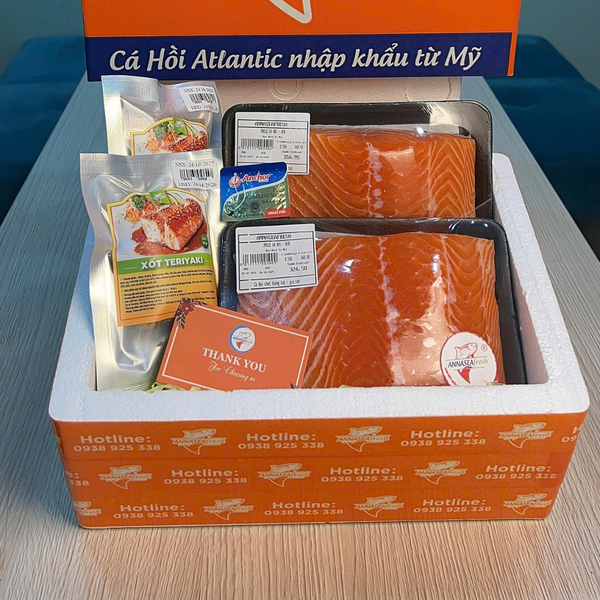  Salmon Box – Cá Hồi Xốt Terriyaki 