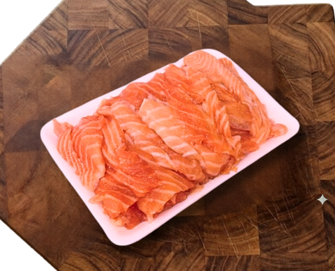  VỤN RẺO CÁ HỒI - 500gr 