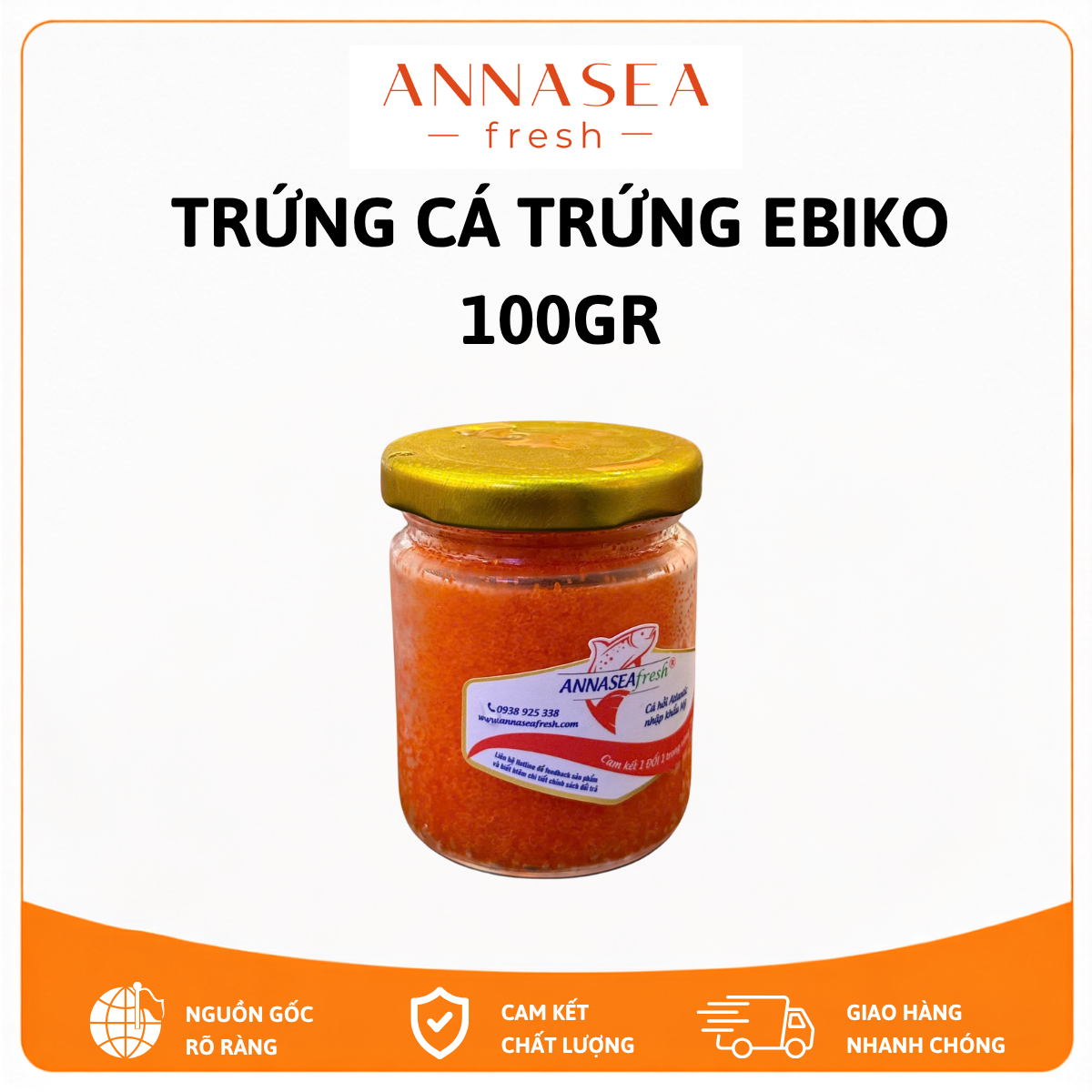  Trứng cá trứng -EBIKO-100gr 