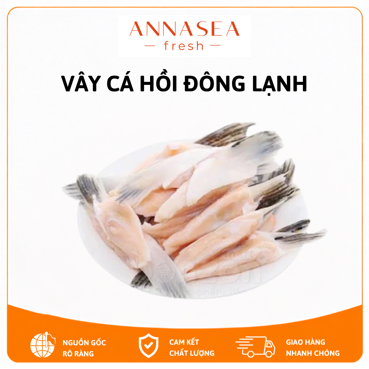  Vây Cá Hồi Đông Lạnh 