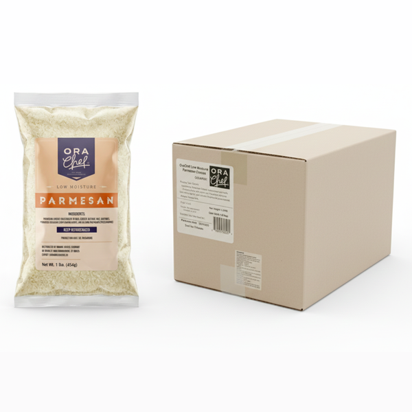  [SẢN PHẨM MỚI] Phô Mai Bột Parmesan Mỹ Orachef 454g 