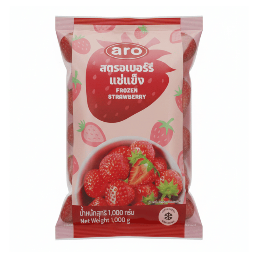  Dâu Tây Aro Đông Lạnh 1kg 