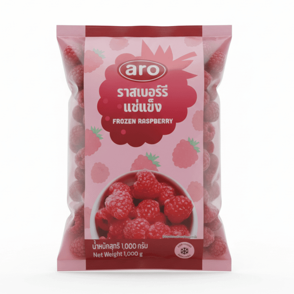  Mâm Xôi Đỏ Aro Đông Lạnh 1kg 
