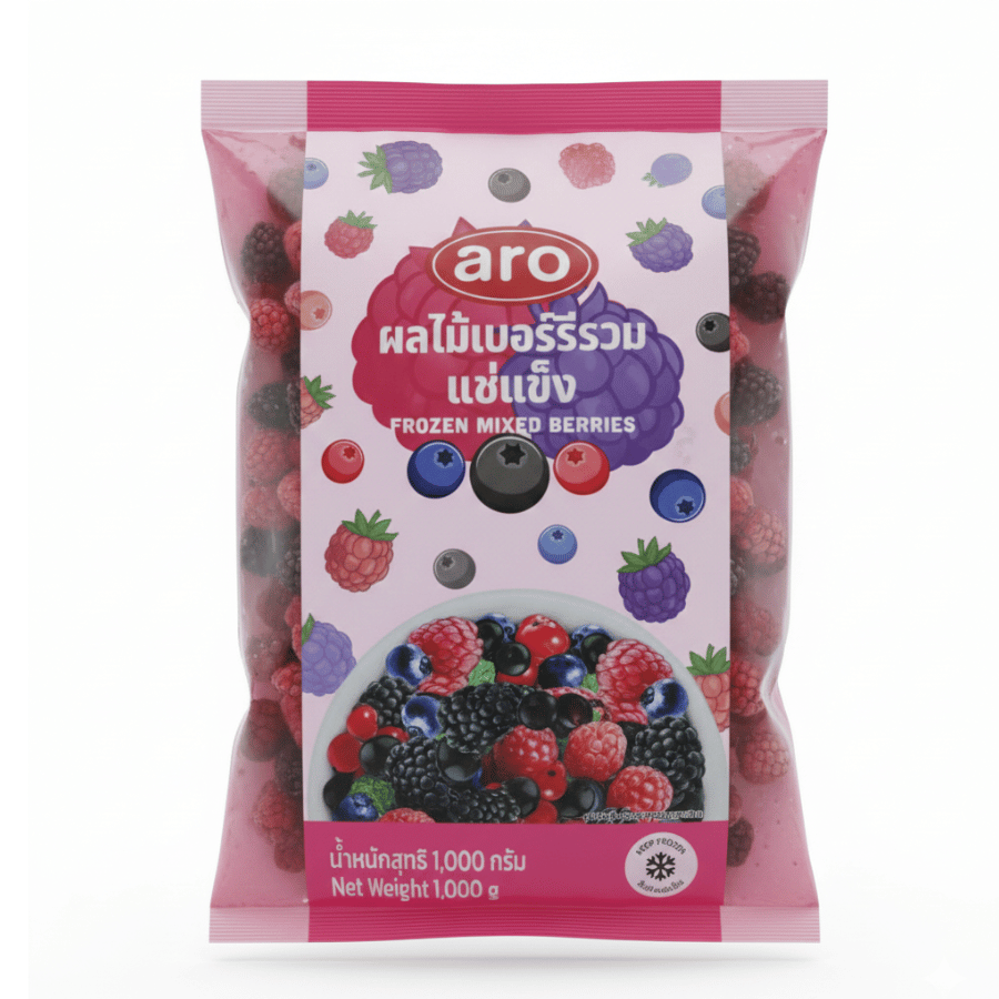  Hỗn Hợp Quả Mọng Aro Đông Lạnh 1kg 