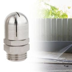 Béc Phun Xoay 360 Độ Vệ Sinh Công Nghiệp Bằng Thép Không Gỉ Ren Ngoài DN08