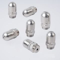 Béc Phun Xoay 360 Độ Vệ Sinh Công Nghiệp Bằng Thép Không Gỉ Ren Ngoài DN08