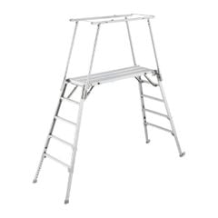 Giàn Giáo Nhôm Gấp Gọn Hasegawa Bệ Đứng Di Động Có Tay Vịn Tải Trọng 150kg