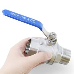Van Bi Inox 304 Ren Trong Và Ngoài Kích Thước DN8 - DN50