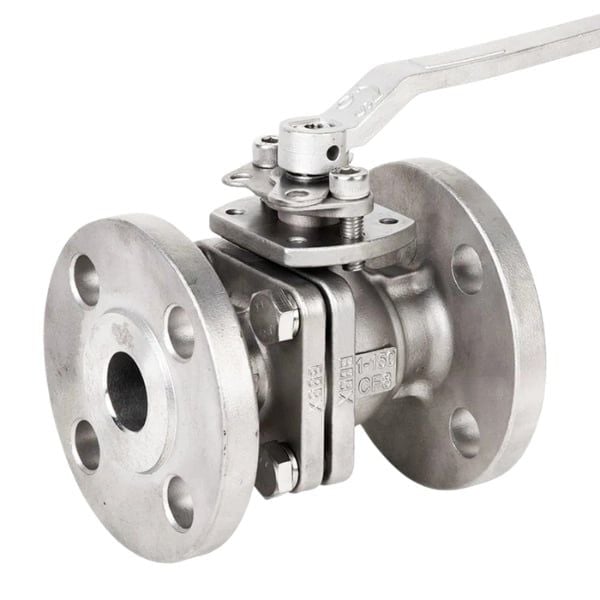 Van Bi Mặt Bích Inox 304 Chịu Nhiệt Độ Cao Chống Ăn Mòn