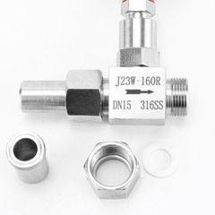 Van Kim Hàn Ren Ngoài Thép Không Gỉ DN6-DN25