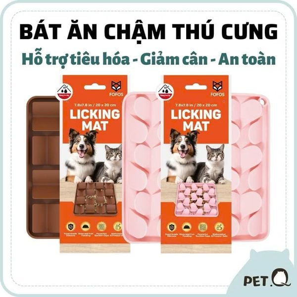  Khay ăn chậm cho cún 