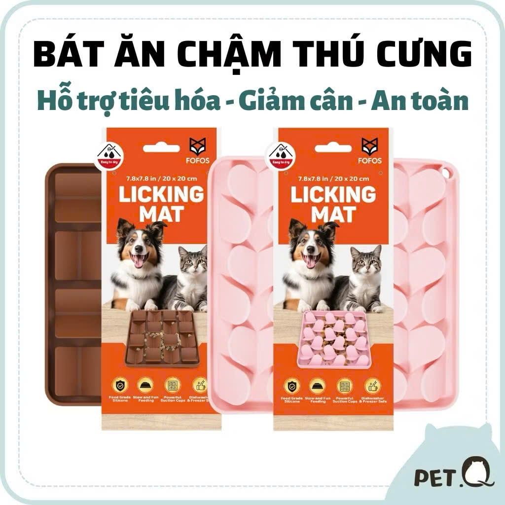  Khay ăn chậm cho cún 