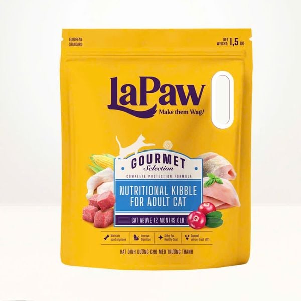  Hạt LaPaw cho mèo 1.5KG 