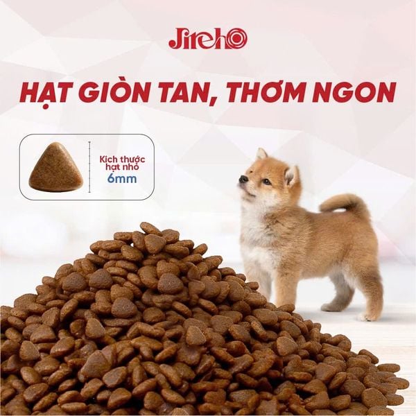  Thức ăn hạt JirehO chó con 