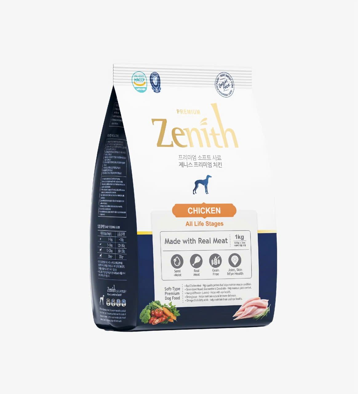  Zenith Adult Thịt Gà - Thức ăn hạt mềm chó trưởng thành 