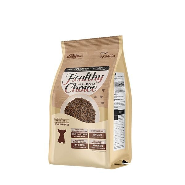  Thức ăn hạt Healthy Choice dành cho chó con 400g 