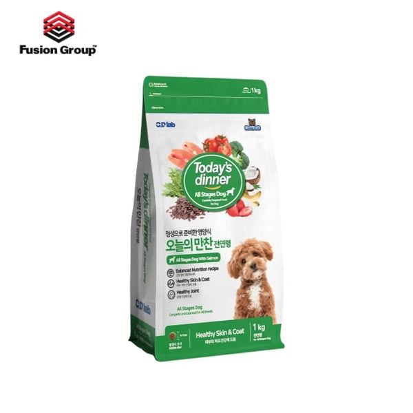  Thức ăn hạt dành cho chó mọi lứa tuổi 5kg Today's Dinner 