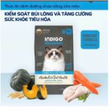  Thức ăn hạt khô hữu cơ cho mèo Indigo kiểm soát búi lông và tăng cường sức khoẻ tiêu hoá 