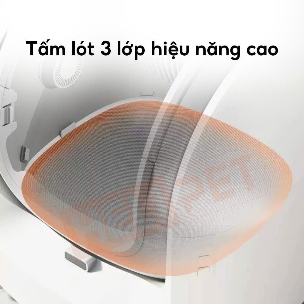  Máy dọn vệ sinh mèo HeLiPet Open Top 