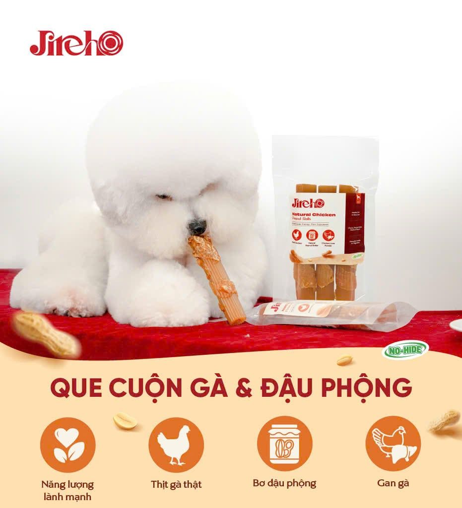  Que cuộn Gà & Đậu phộng JirehO 