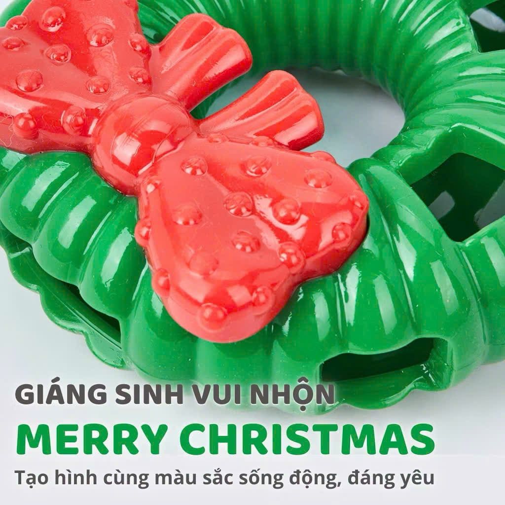  Đồ chơi vòng giáng sinh cho cún 