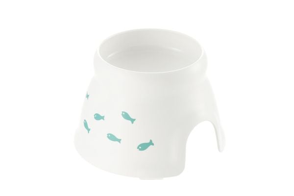  Chén đựng thức ăn cho mèo đế cao Richell 